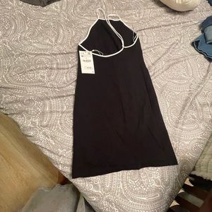 Women’s size medium Zara bodycon one strap mini dress. Cute, but short.
